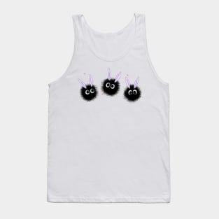 Three fluffy monsters Tank Top